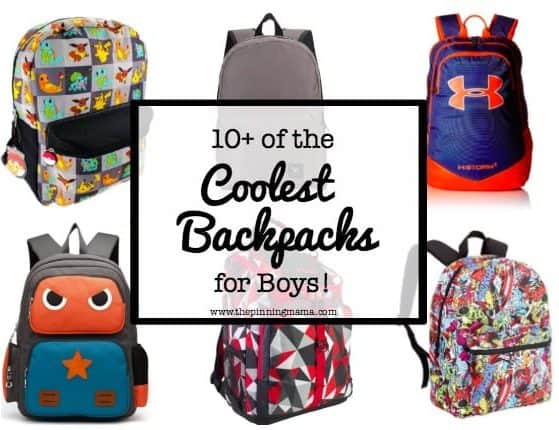 10+ Best Backpacks for Boys | www.thepinningmama.com