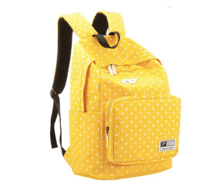 10+ Coolest Backpacks for Girls: Bright| www.thepinningmama.com