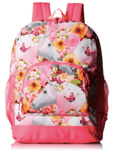 10+ Coolest Backpacks for Girls: Big Girl Unicorn| www.thepinningmama.com