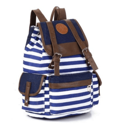 10+ Coolest Backpacks for Girls: Fashionable Canvas| www.thepinningmama.com