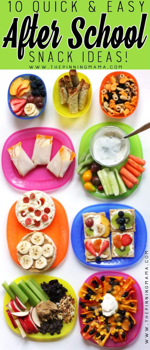 You won't believe how easy it is to make your kids a wholesome after school snack. These can be made in 5 minutes or less guaranteed!!