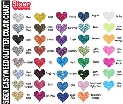10+ Awesome Types of Heat Transfer You Didn't Know Existed: glitter| www.thepinningmama.com