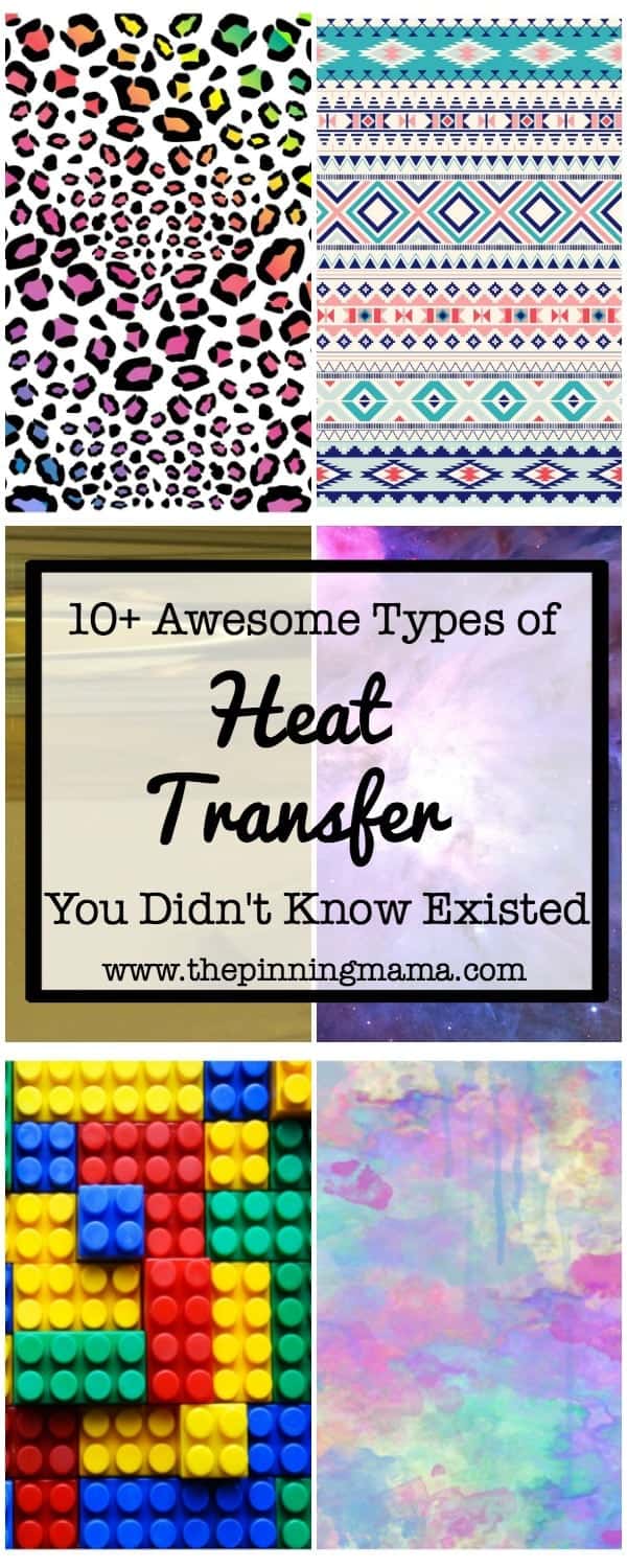 10+ Awesome Types of Heat Transfer You Didn't Know Existed| www.thepinningmama.com