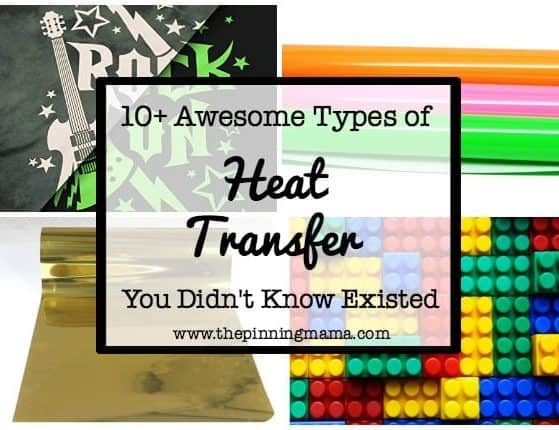 10+ Awesome Types of Heat Transfer You Didn't Know Existed| www.thepinningmama.com