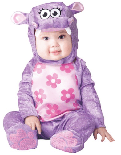 10+ Cutest Halloween Costumes for Baby Girl : Hippo | www.thepinningmama.com
