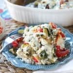 Mediterranean Chicken Bake Recipe - Easy one pan dinner idea!