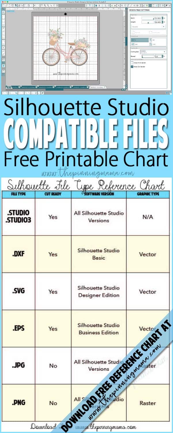 Download File Types Using Dxf Jpg Png Eps And Svg In Silhouette Studio Silhouette Boot Camp Lesson 1 The Pinning Mama SVG Cut Files