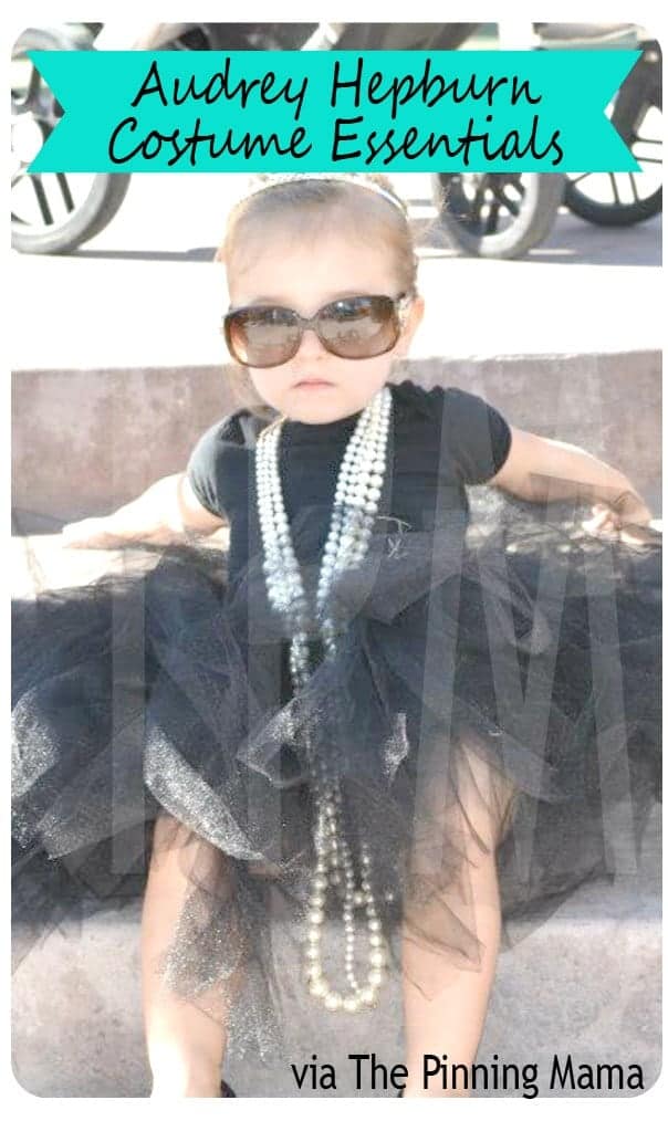 10+ Adorable Tutu Halloween Costumes: Audrey Hepburn | www.thepinningmama.com