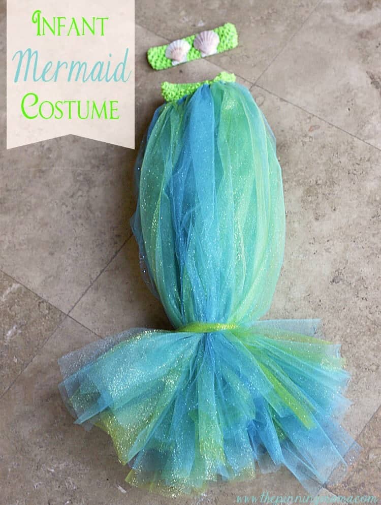 10+ Adorable Tutu Halloween Costumes: Mermaid | www.thepinningmama.com
