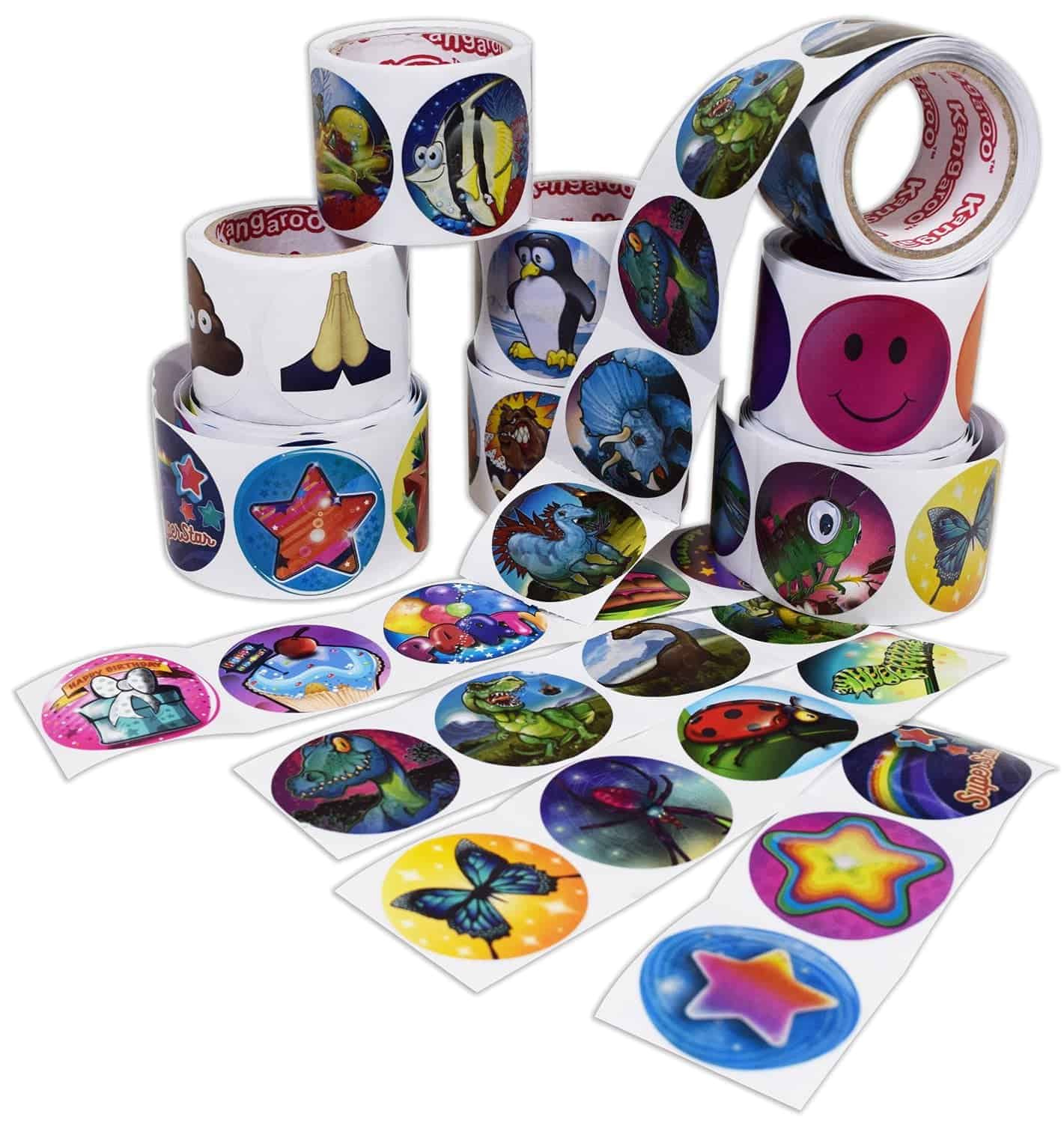 10+ Great Halloween Treats to Give out that Aren't Candy: Stickers| www.thepinningmama.com