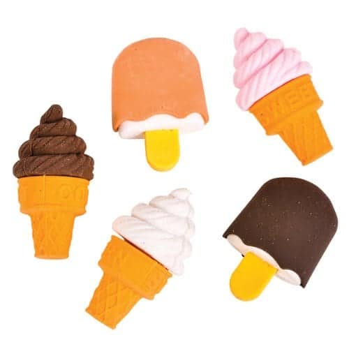 10+ Great Halloween Treats to Give out that Aren't Candy: Erasers | www.thepinningmama.com
