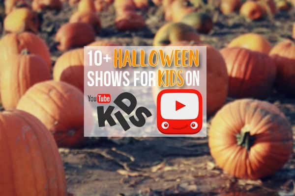 FREE Halloween Shows for kids on YouTube. This will keep the kids busy for hours!
