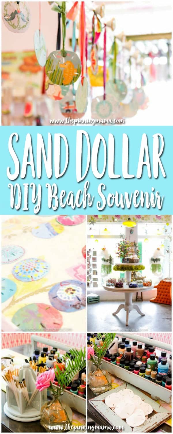 Paint your own Sand Dollar for a DIY Souvenir!