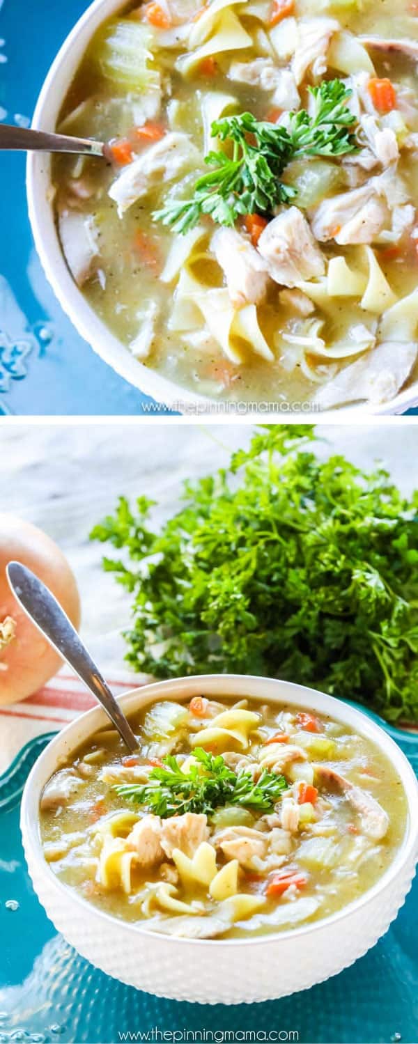 recipes for chicken noodle soup homemade