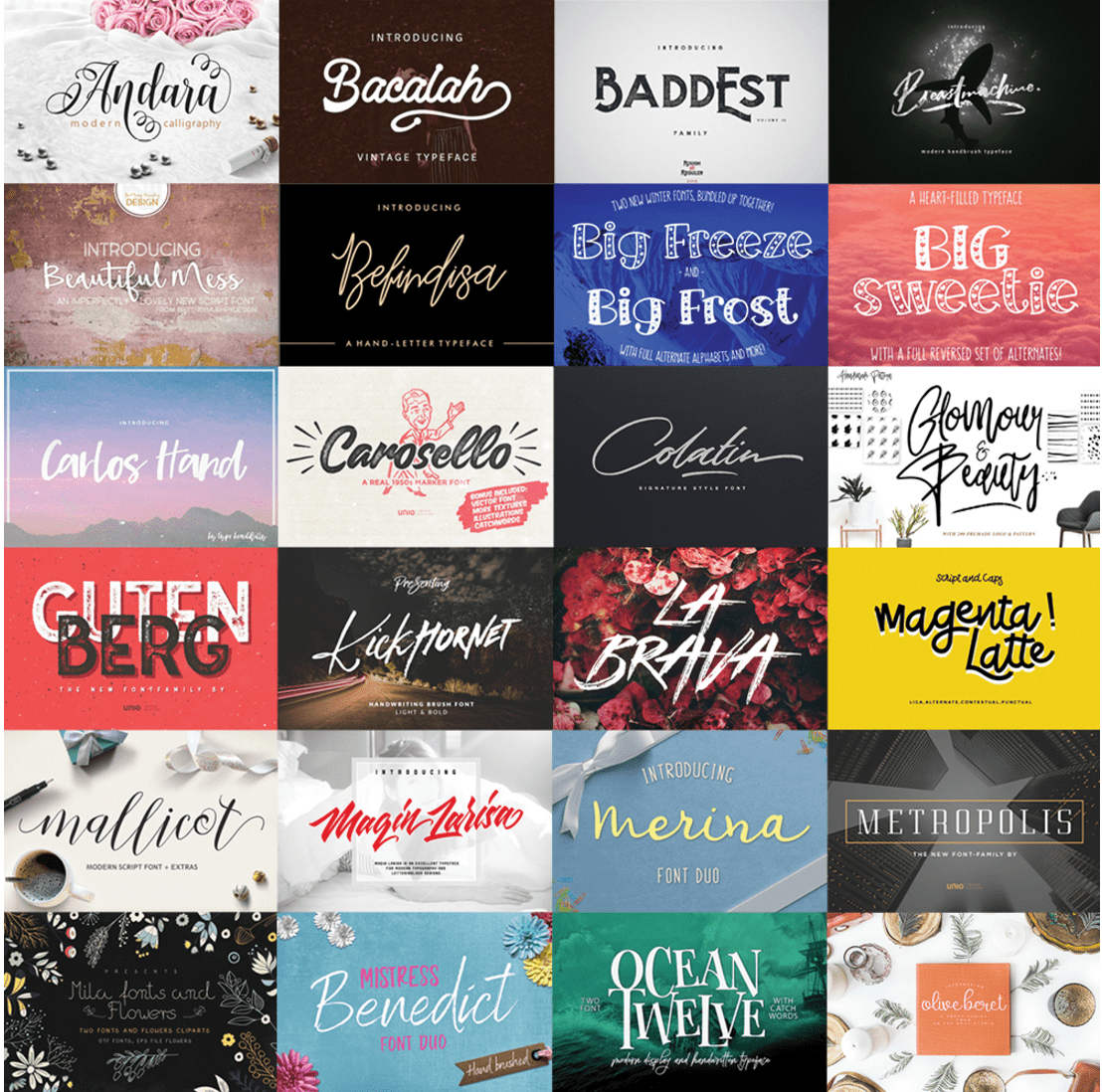 Black Friday Font Bundle Coupon Code