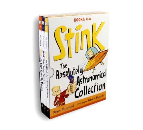 10+ Best Chapter Books for Boys: Stink | www.thepinningmama.com