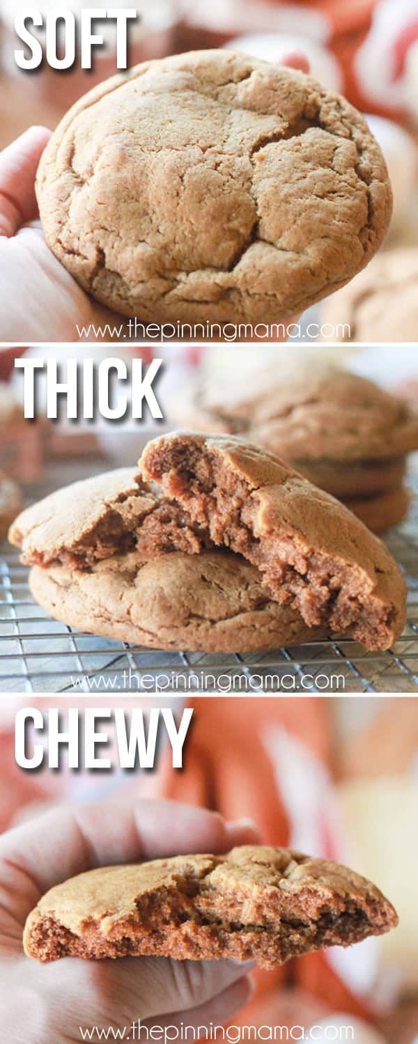 These are the biggest and thickest gingersnaps! You will love this recipe!