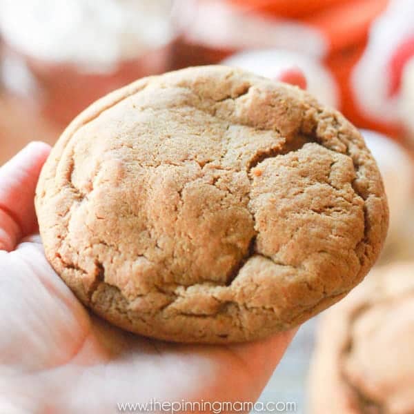 BIG-SOFT-THICK-CHEWY ginger snap cookie recipe
