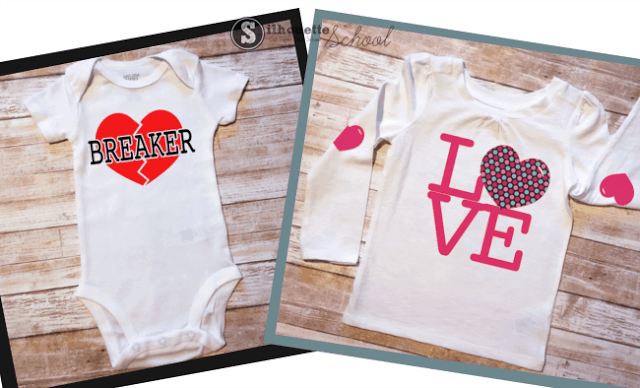Heart Breaker Valentine's Day Shirt for Boys - What a cute idea!! Free Cut file for Silhouette CAMEO included!
