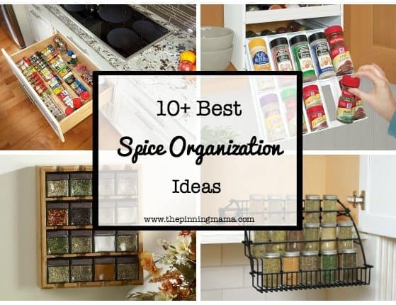 10+ Best Ways to Organize Spices | www.thepinningmama.com