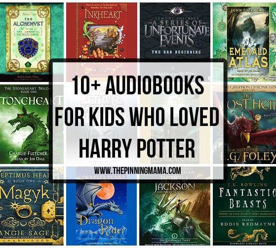 Audiobooks for kids who loved reading Harry Potter