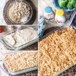 The Easiest and Most Delicious Creamy Chicken & Rice Casserole! Only 7 ingredients to one of my family's favorite easy dinners!