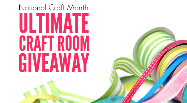 The Ultimate Craft Room Giveaway! Enough stuff to stock an entire craft room!