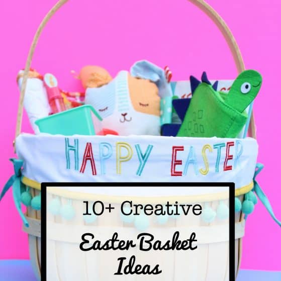 10+ Creative Ideas for a Candy Free Easter Basket | www.thepinningmama.com