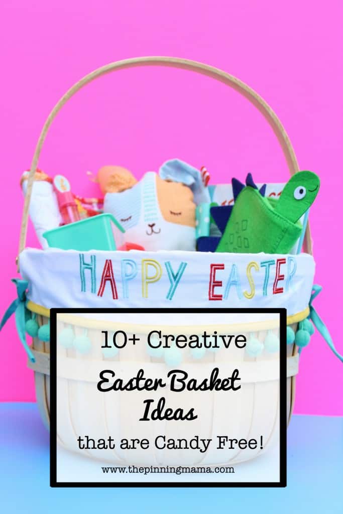 10+ Creative Ideas for a Candy Free Easter Basket | www.thepinningmama.com