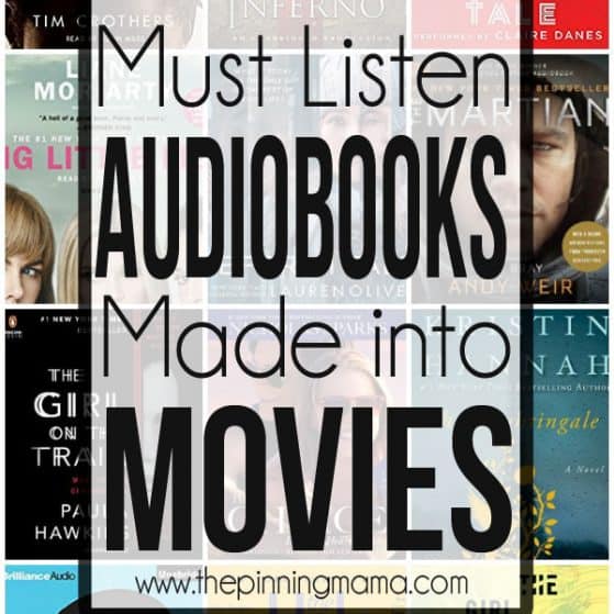 What to listen to on Audible: Audiobooks that were made into movies