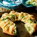 Chicken Broccoli Cheddar Crescent Ring Recipe