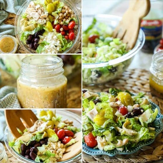 Loaded Greek Salad Step by step