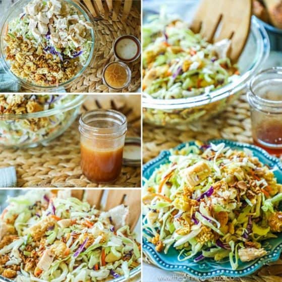 Asian Chopped Chicken Salad Recipe step by step