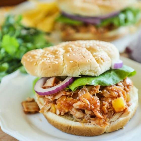 Easy Hawaiian Chicken Sandwich Recipe