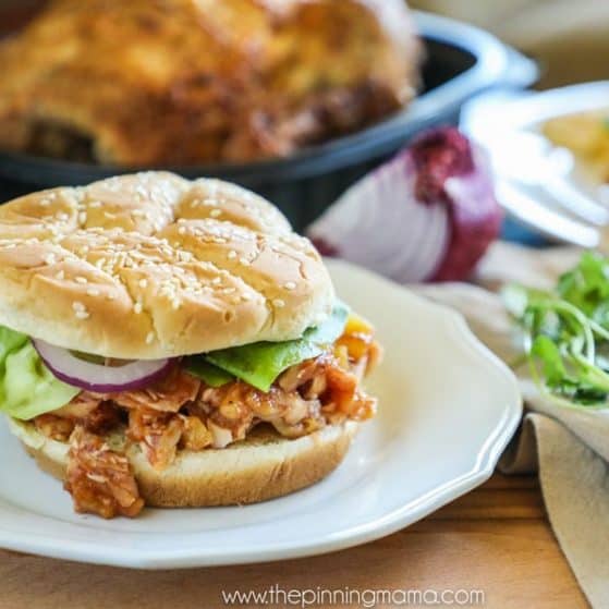 10 minute dinner idea- Hawaiian Chicken Sandwich Recipe