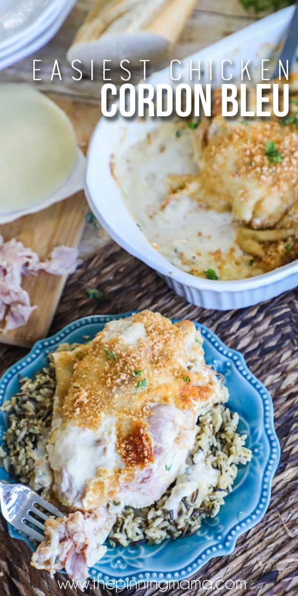 Easy Chicken Cordon Bleu Recipe