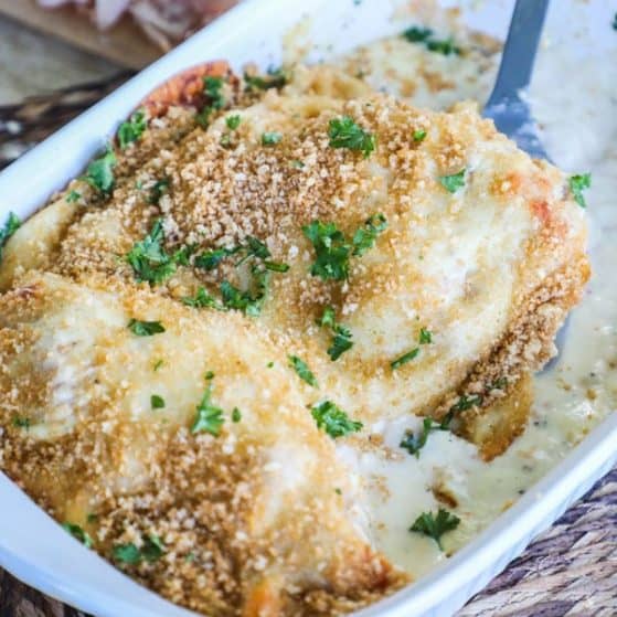 Chicken Cordon Bleu Casserole