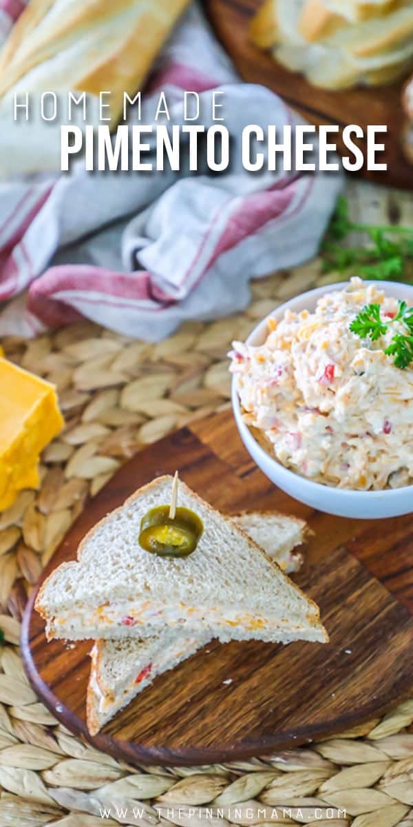 Homemade Pimento Cheese Sandwich