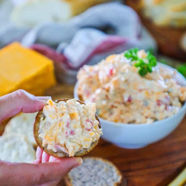 Pimento Cheese Recipe - The BEST Pimento Cheese Dip!