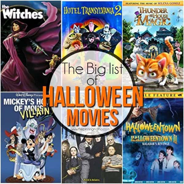 Big List of Halloween Movies