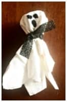 cute sucker ghost for school craft