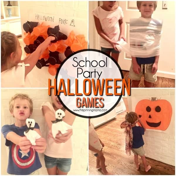 Halloween school party game ideas