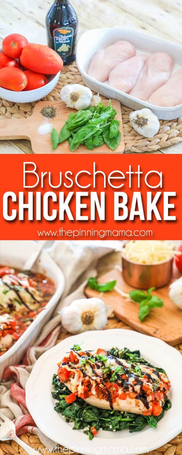 Bruschetta Chicken- Simple recipe