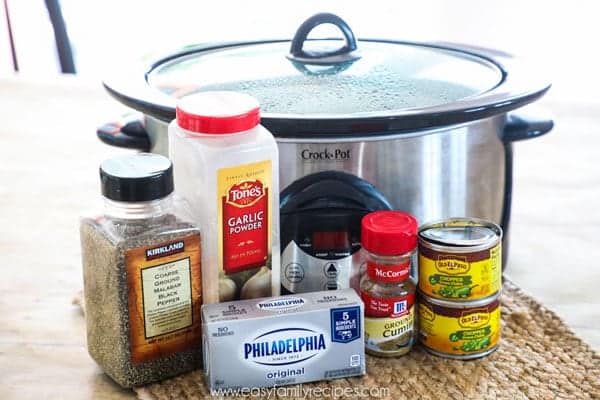 Crock Pot Green Chile Chicken Ingredients