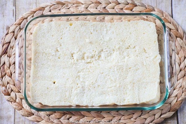 Shredded Chicken Sliders Step 1 - Cut the bread
