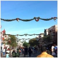 Beautiful Main Street in Disneyland