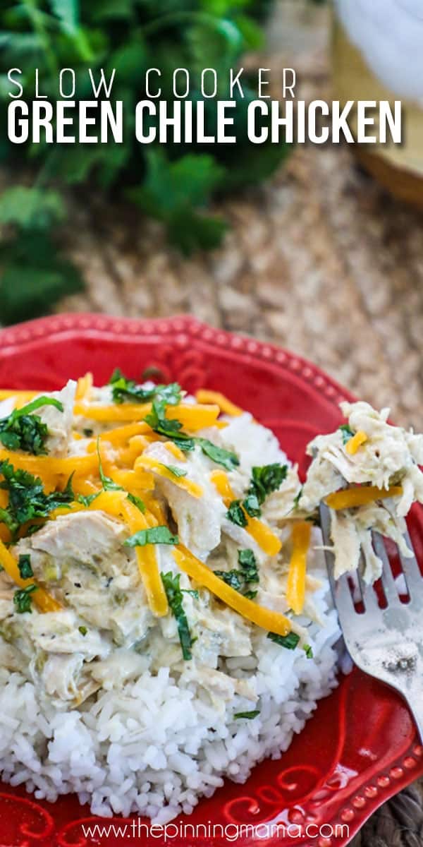 Slow Cooker Green Chile Chicken