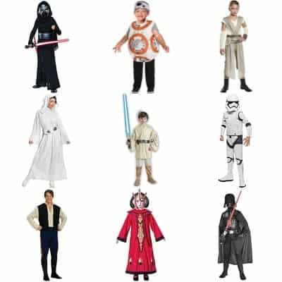 Star Wars family costumes