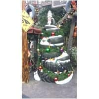 A Car's land Christmas Tree