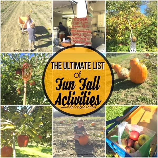 activities for the whole family to enjoy in the fall